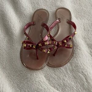 Studded Pink Sandals